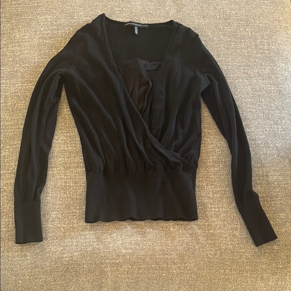 Elegant Black Women's Top
